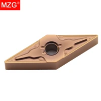 mzg 10pcs vnmg 1604 04 08 zm36h solid indexable carbide inserts for cnc stainless steel boring turning cutting tools holder