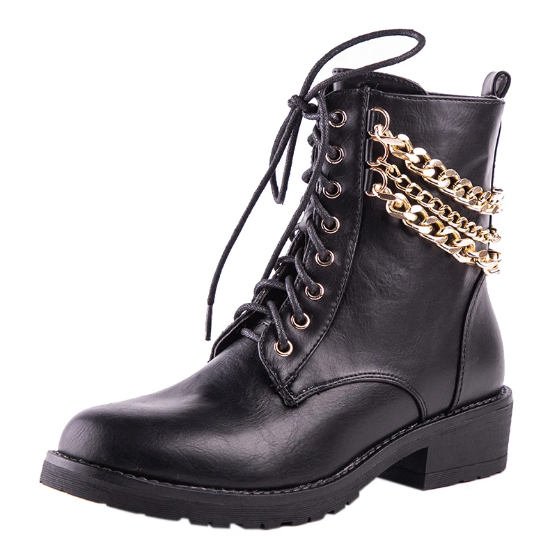 Parkside ветер женские ботильоны осень-зима в винтажном стиле из искусственной кожи