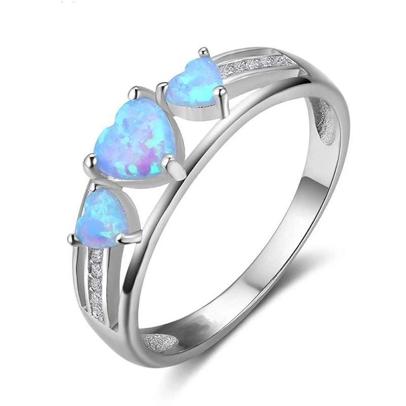 3 цвета цветное Кристальное коктейльное кольцо серебро женские очаровательные