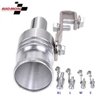 Выхлопная труба для мотоцикла и автомобиля, имитация турбо свистка, звуковой глушитель, выдувной клапан, универсальный симулятор свистка