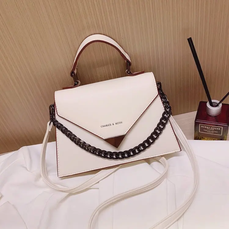 

High Quality Leather Western Style Women One-Shoulder Handbags 2021 New Trend Fashion Messenger Small Square Crossbody Bag