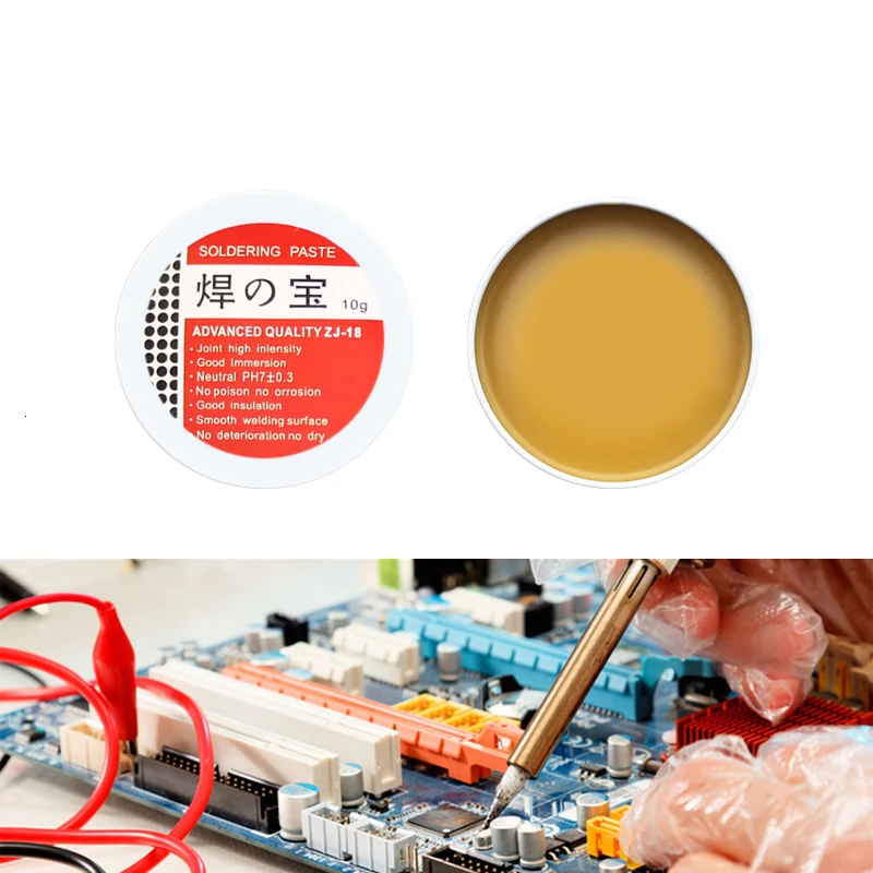 10 г/50 г паста мягкая канифоль окружающей среды поток pcb IC части сварки пайки гель