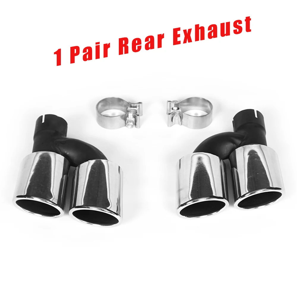 Автомобильный задний спойлер из углеродного волокна с наконечниками для