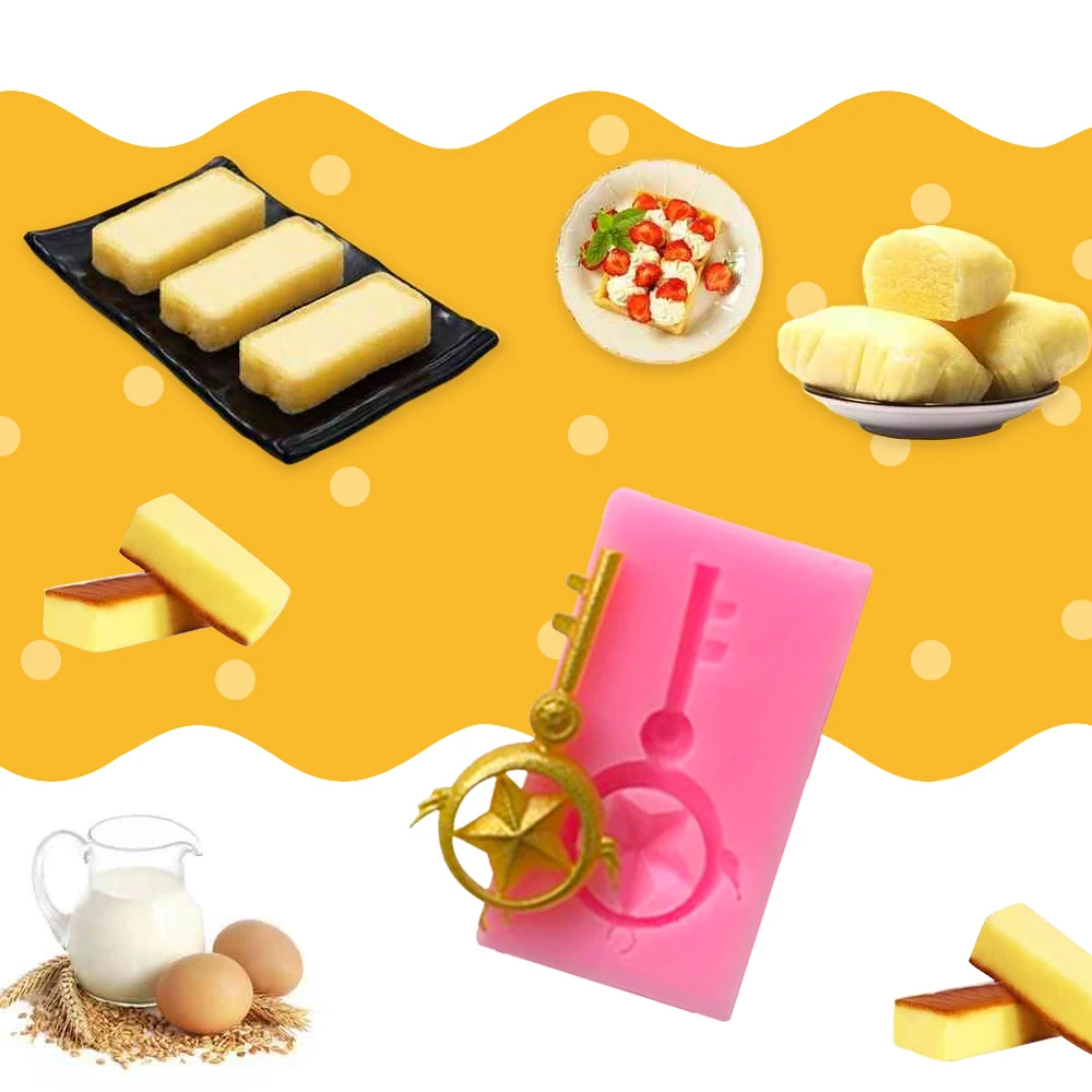 Волшебный ключ сахарные формы силиконовые кружева плесень DIY помадка торт