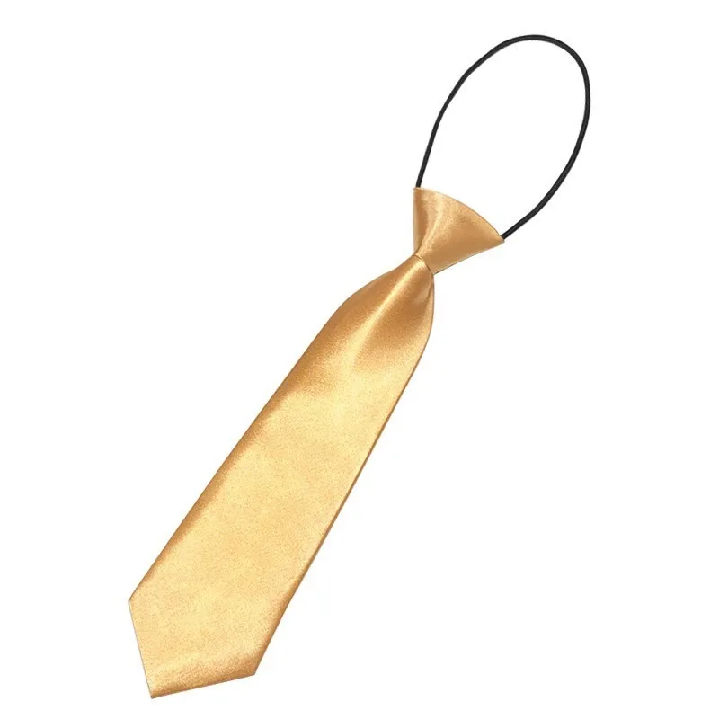 

Girl Necktie Bowtie Red Pink Baby Chlidren Tie Fashion Classic Boy Yellow Solid Adjustable Neck Tie