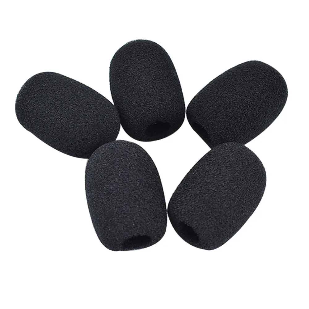 10 шт гарнитура Замена пенный (мягкий) микрофон крышка телефонная чехол для