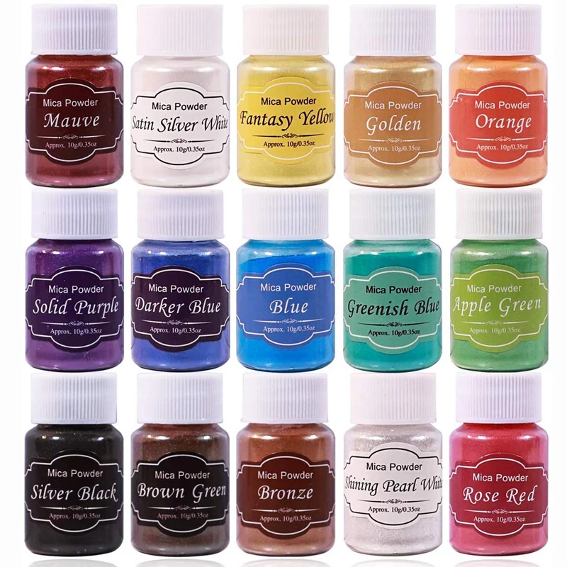 

DEWEL, стильный пигмент из эпоксидной смолы, слюда, порошок для мыла, перламутровый порошок, тени для век, пигмент для дизайна ногтей, красители...