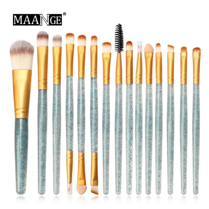 Набор профессиональных кистей для макияжа 15 шт./лот кисти смешивания теней