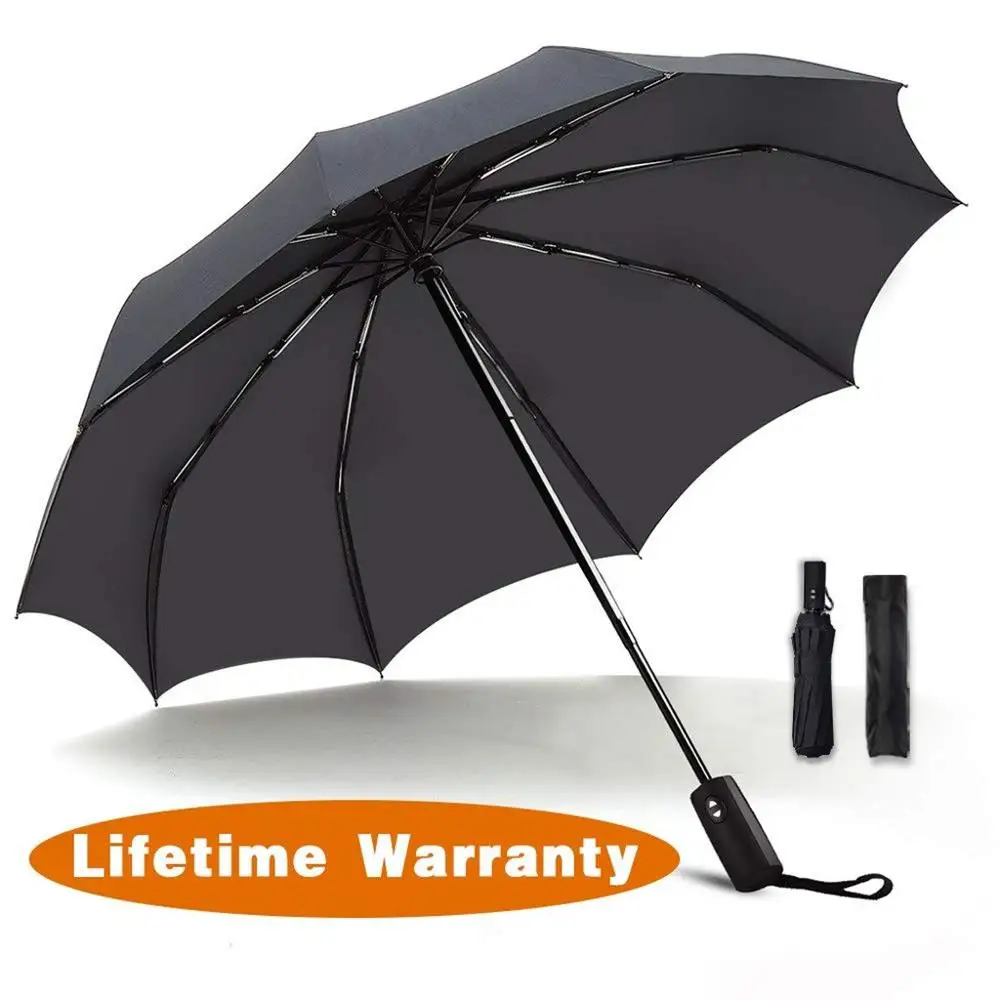 Windproof Double Layer Inverted Umbrellas Reverse Folding Umbrella Anti-UV Fully Automatic Sunshade & Rain # | Дом и сад