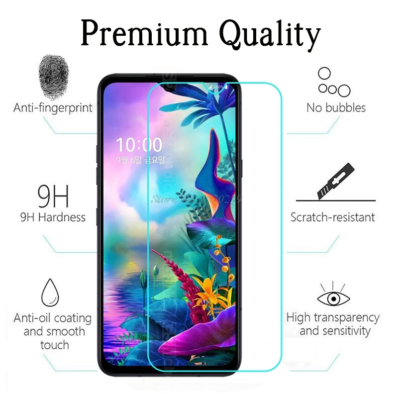 Протектор экрана для LG V50S ThinQ LM-V510N закаленное стекло 9H Высококачественная Защитная пленка для LG G8X ThinQ LMG850EMW 6," стекло
