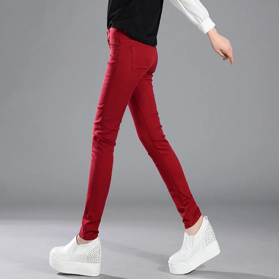 

New large Slim small foot pencil pants for women