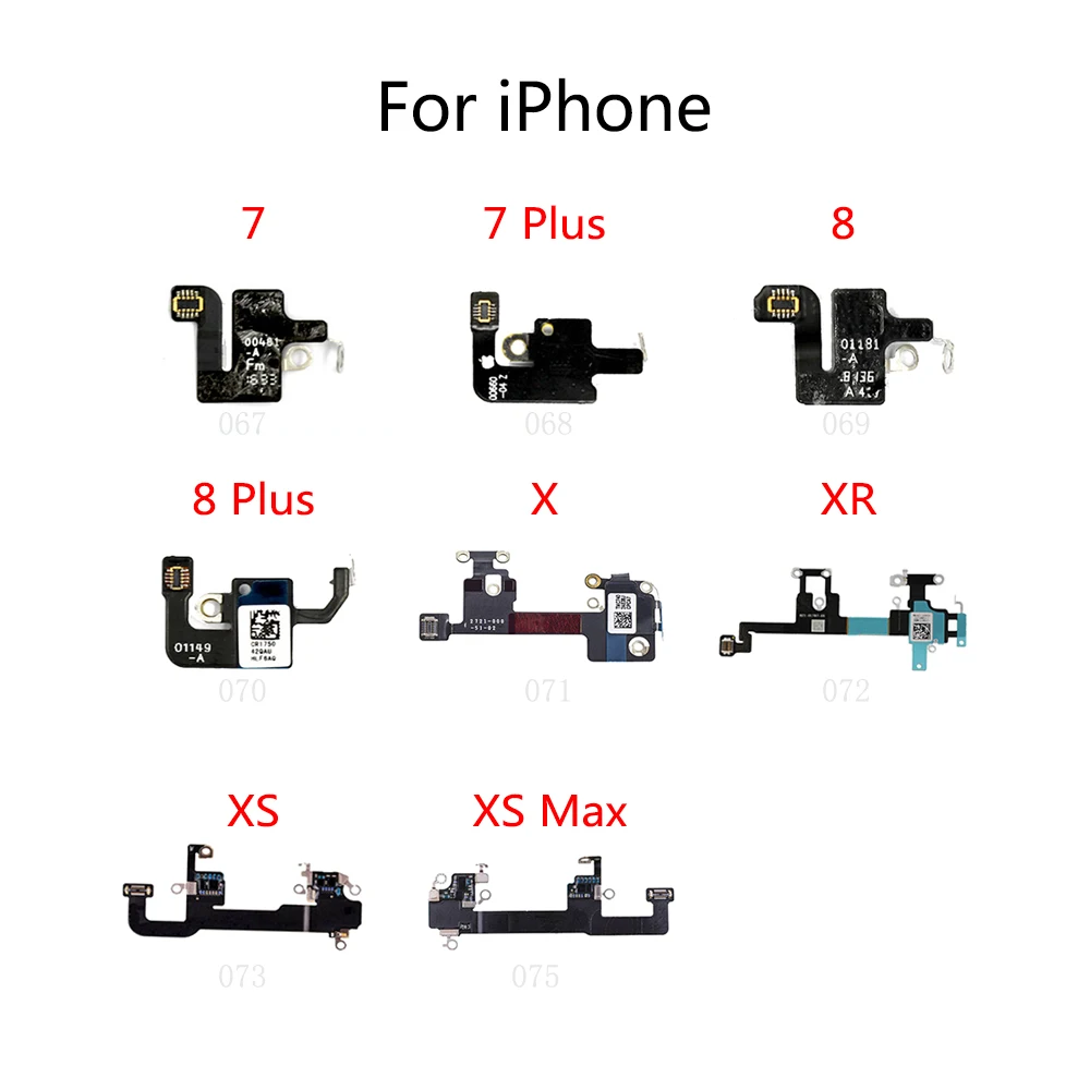10 шт./лот WiFi антенна для iPhone 8 Plus 6 6S 7 X XS Max XR XSMax 4 5 дюймов Wi Fi гибкий кабель|Шлейфы