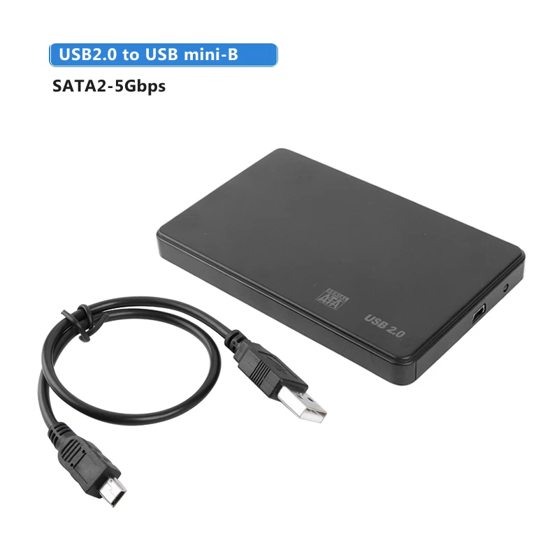2,5 дюймов SATA к USB 3,0 2,0 адаптер HDD SSD корпус коробка 5 6 Гбит/с жесткий диск вспомогательное устройство 2 ТБ HDD внешний диск для WIndows OS