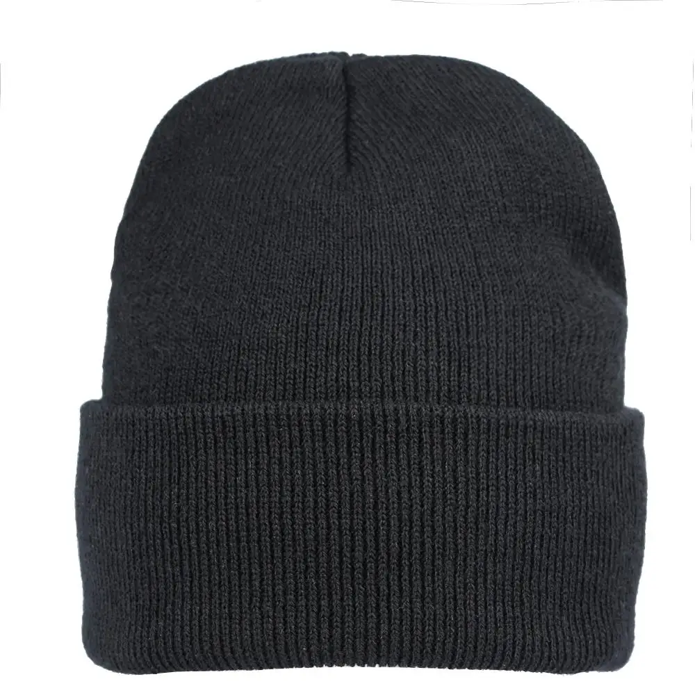 Beanies Wolf Мужская зимняя шапка женская тонкая с манжетами безрукавка Skullies детская