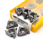 Резьбонарезной инструмент MMT16ER AG60-S VP15TF UE6020 US735, твердосплавный инструмент для резки металла 16 ER 16IR AG60, режущий инструмент