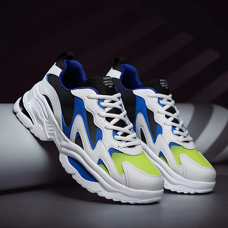 

FEBMOFL New Men Causal Shoes Fashion Sneakers All-match Sneakers Non-slip Casual Breathable Walking Shoes Tenis Masculino Adulto