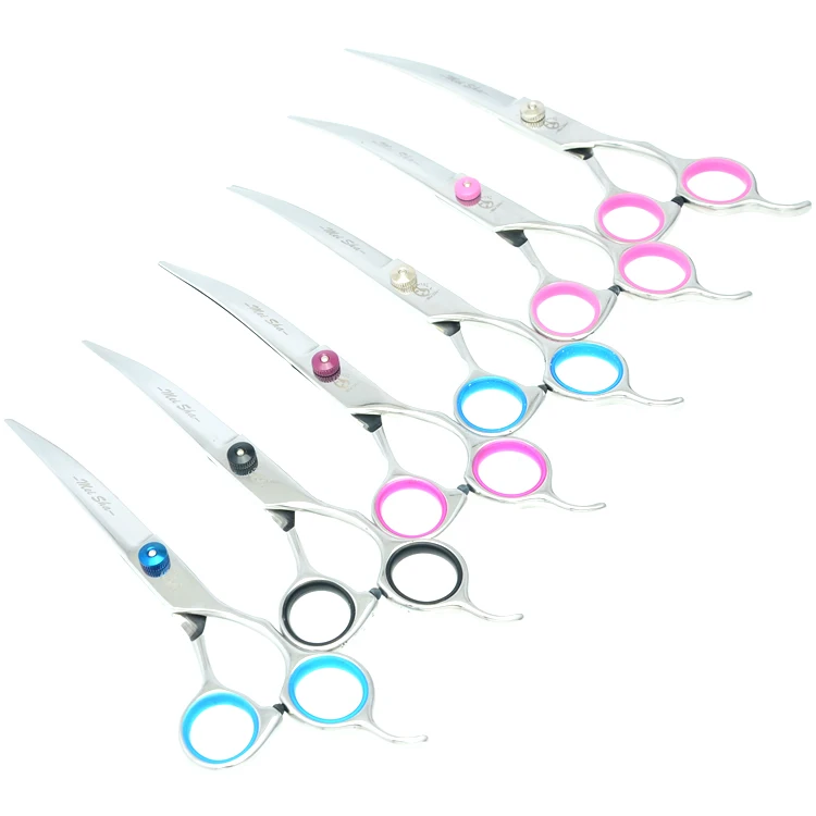 

7,0 дюйма Meisha вниз изогнутые питомец профессиональных парикмахерских ножниц для профессиональной стрижки собак, котов ножницы Животные стр...