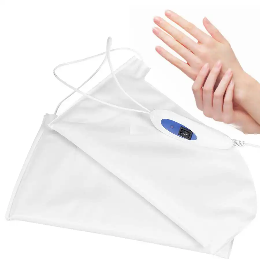 

Therapeutic Heating Mitts for Paraffin Wax Therapy Manicure SPA Treatment Hand Care Mittens