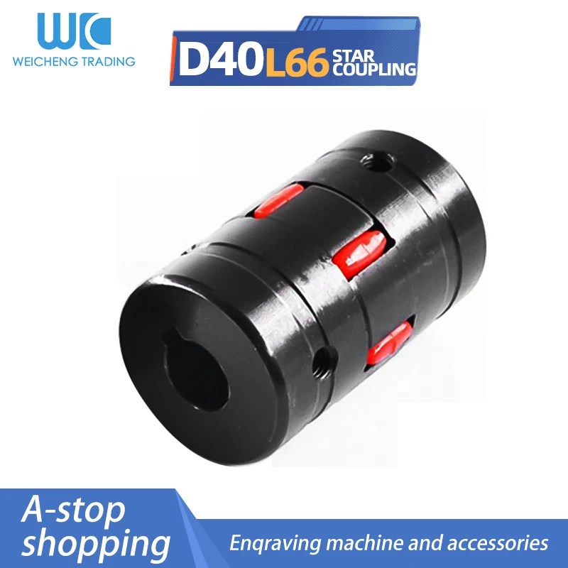 

Star couplingFL19 D40 L66 Bore 12/14/15/16/18/20mm