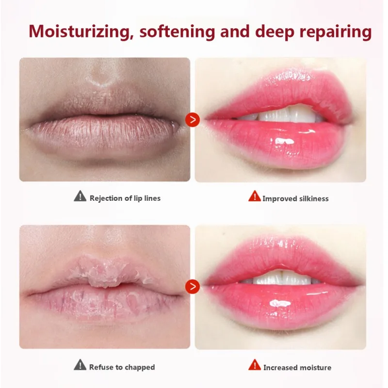 1 шт. гель маска для губ увлажнение восстановление удаление морщин осветление