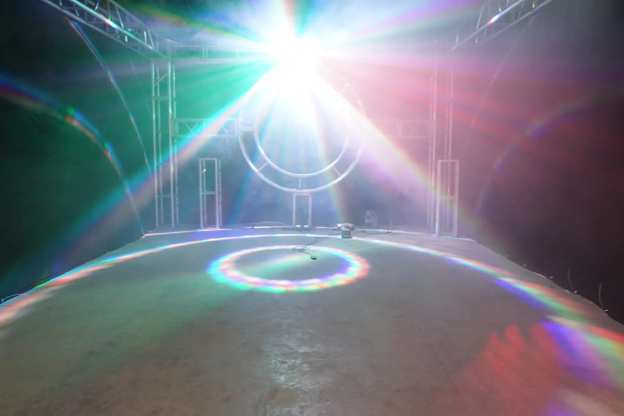 Новый продукт светодиодный 80 Вт Promise вращающийся 4 в 1 полноцветный лазерный