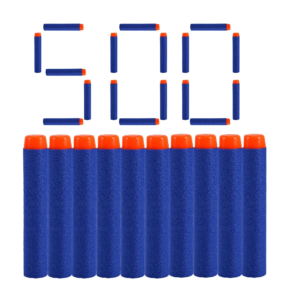 500 шт. 7 2 см заправка пули совместимый для Nerf N Strike Elite серии Blasters/детский
