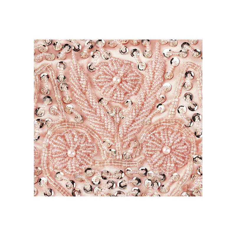 Vintage Handmade Bag Bead Embroidery Dress Bag Dinner Cosmetic Bag Toiletry bag