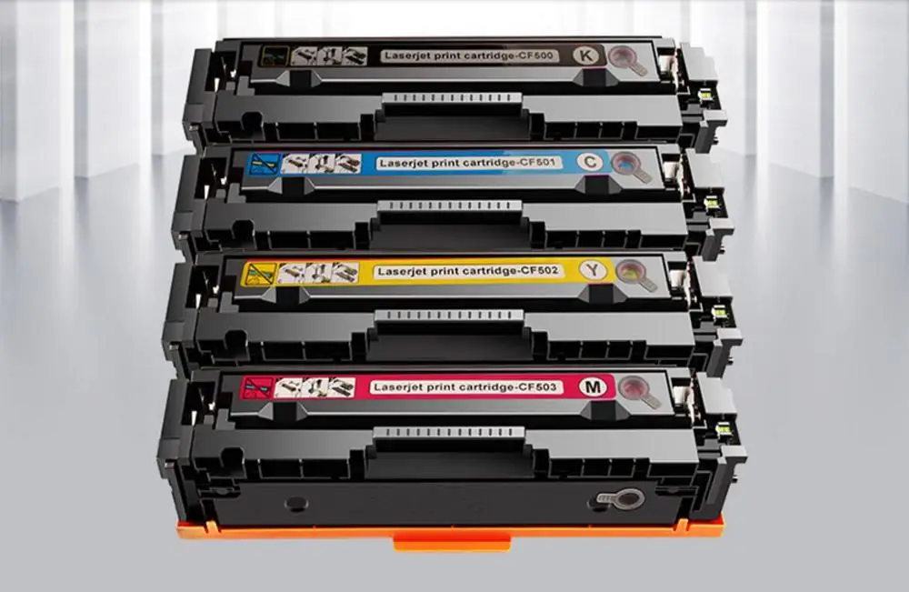 Совместимый новый цвет печати тонер картридж CF500A для hp M281fdw M254dw dn nw M280nw M281fdn 202A