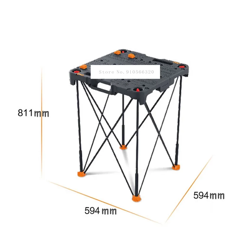 Портативный верстак WX066 многофункциональный складной стол для деревообработки