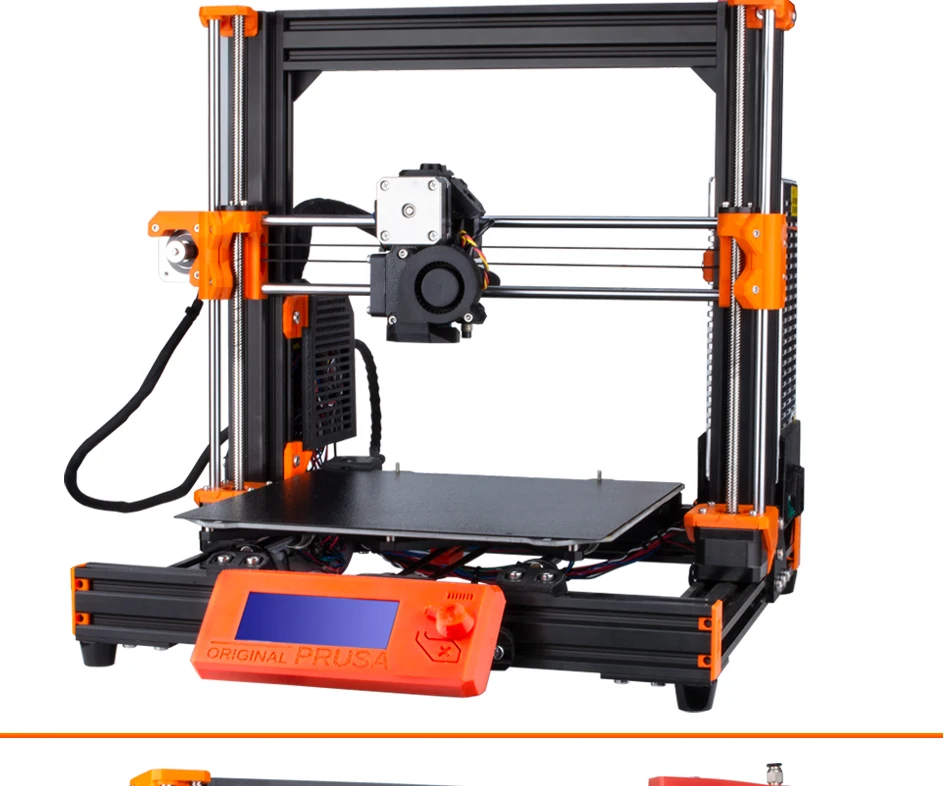 Trianglelab клонированный Prusa I3 MK3S медведь полный комплект(исключая Einsy-Rambo board) 3D принтер DIY медведь MK3S(материал ПЭТГ