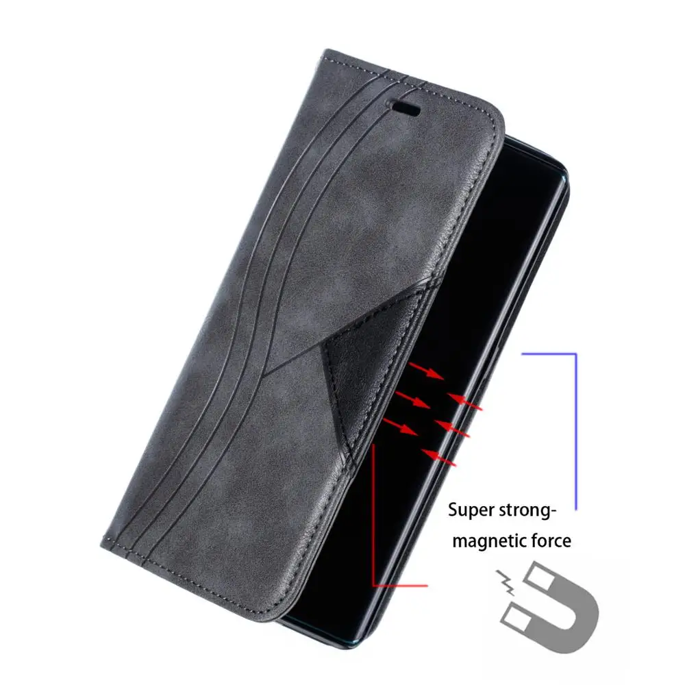 Магнитный Флип кейс для huawei mate 30 Honor 10 Lite P Smart P30 Pro P20 2019 Обложка на заднюю панель из