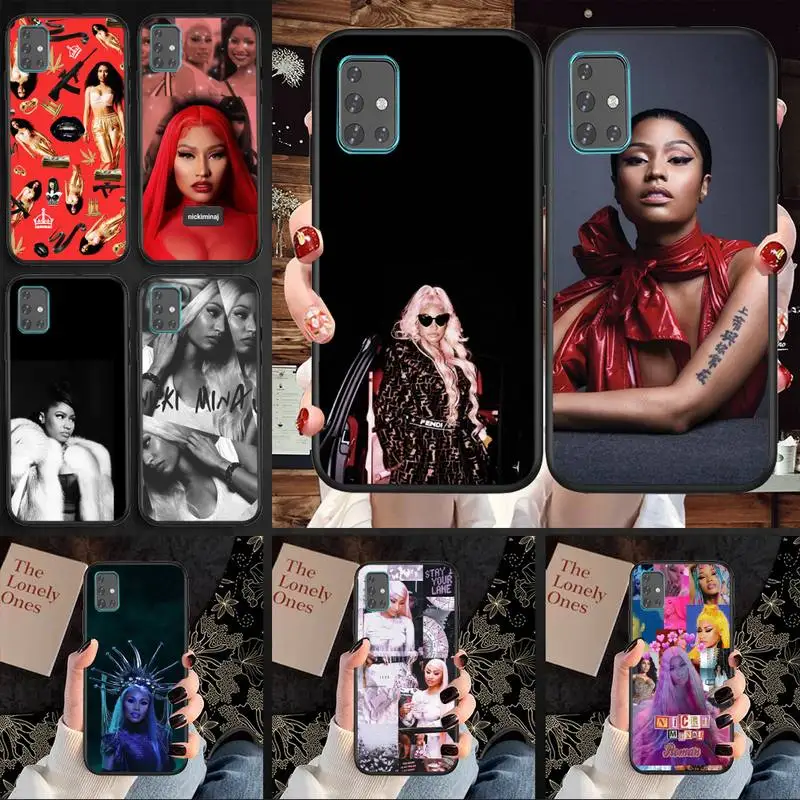 

Nicki Minaj Phone Case For Samsung A20 A10 A50 A51 A52 A70 A750 A720 A530 2018 Lite Cover Fundas