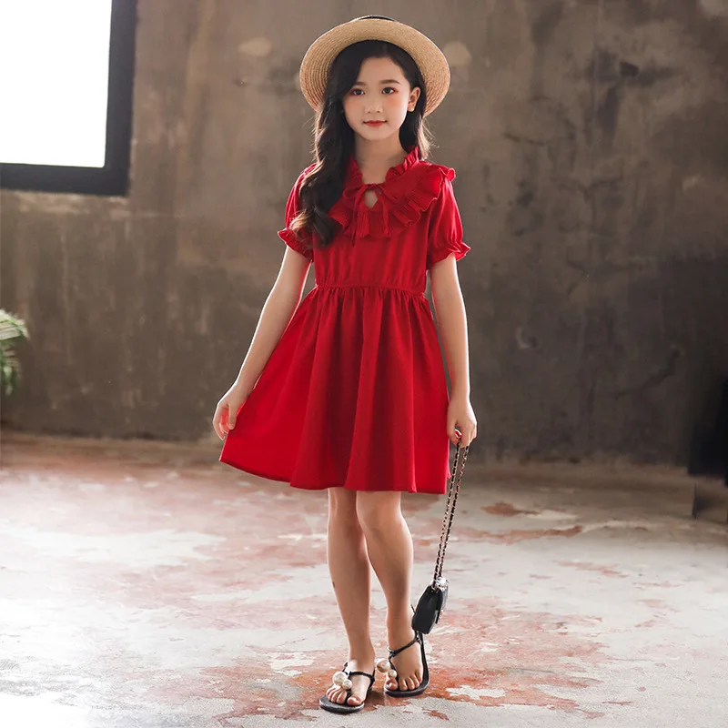 2020 Летнее Детское платье для маленьких девочек вечерние платья детская одежда