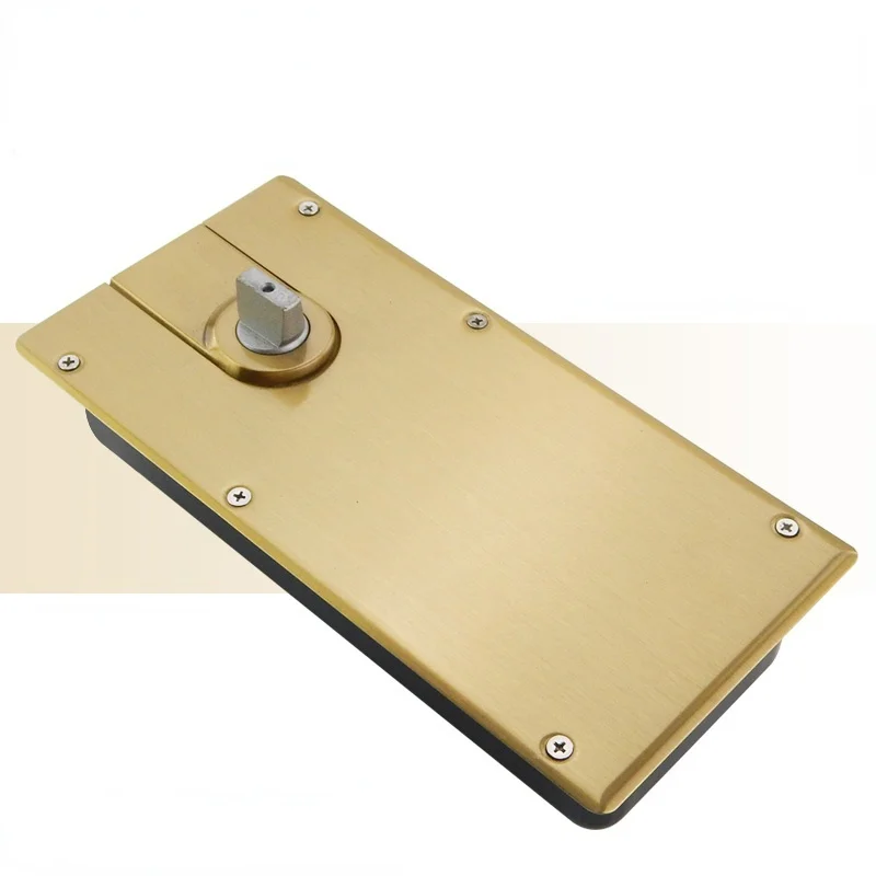 

Titanium glass door floor spring plus heavy frameless tempered glass door floor spring wood door floor spring bearing 100kg