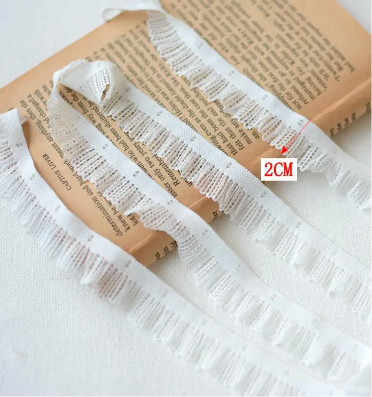 4 Meters Elastic Lace Trim Accessory DIY Ribbon Swiss French Stretchy Blue Skin Pink Bridal Headband Garter 2cm Width | Дом и сад