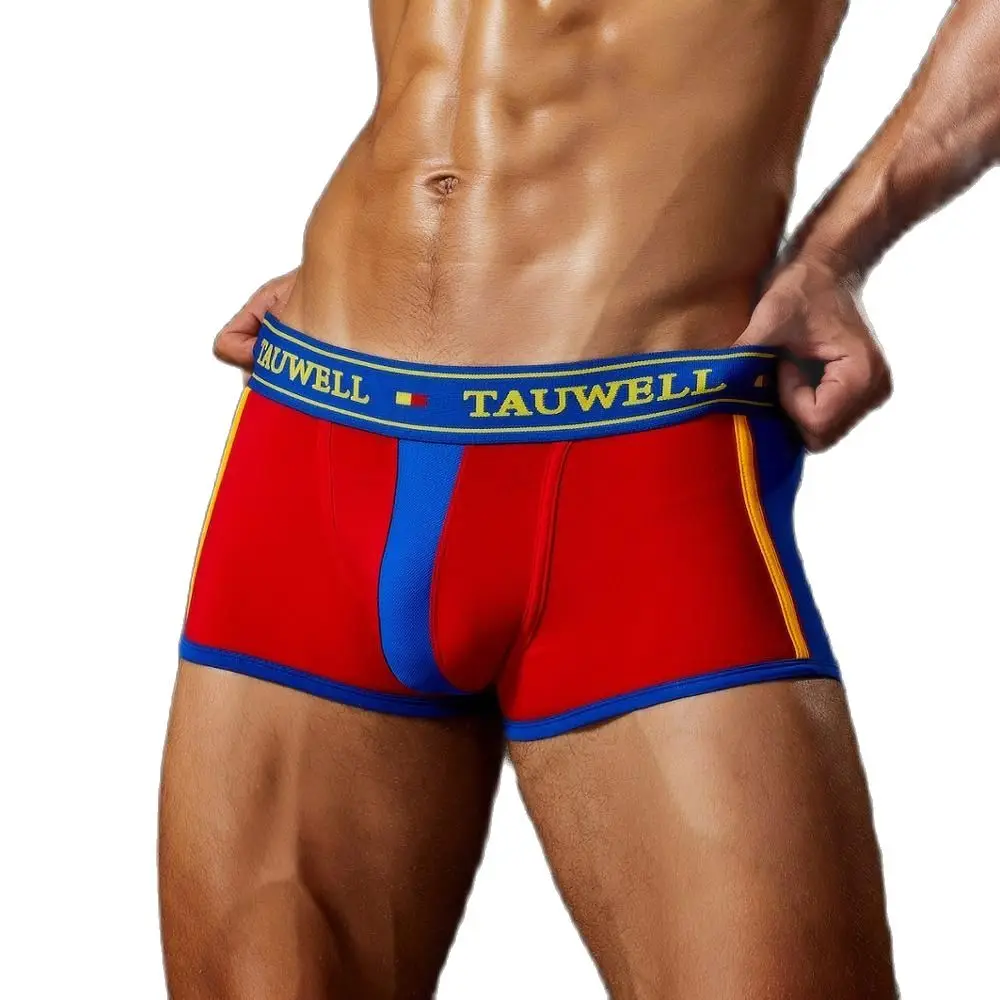 

TAUWELL мужские хлопковые боксеры, нижнее белье calecon homme, боксеры unterhosen herren sous vetement man, трусы