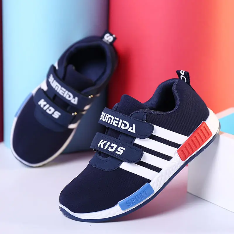 Детские кроссовки для мальчиков дышащие спортивная обувь бега тенниса
