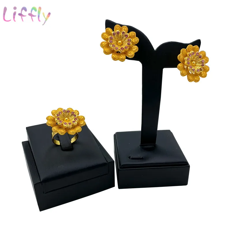 Набор ювелирных изделий в африканском стиле модное большое ожерелье серьги