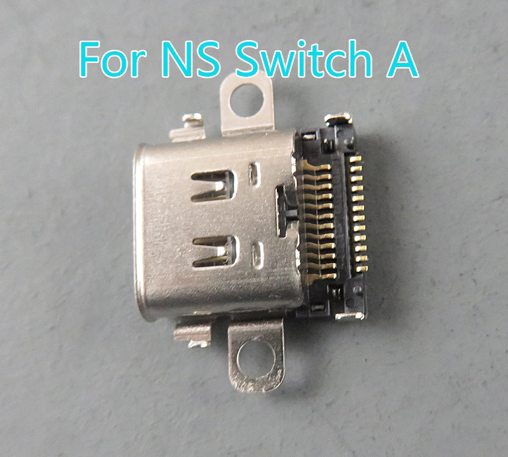 

100pcs/lot Original New charging port For Nintendo Switch Console Charging socket Power Connector Charger Socket For NS Switch