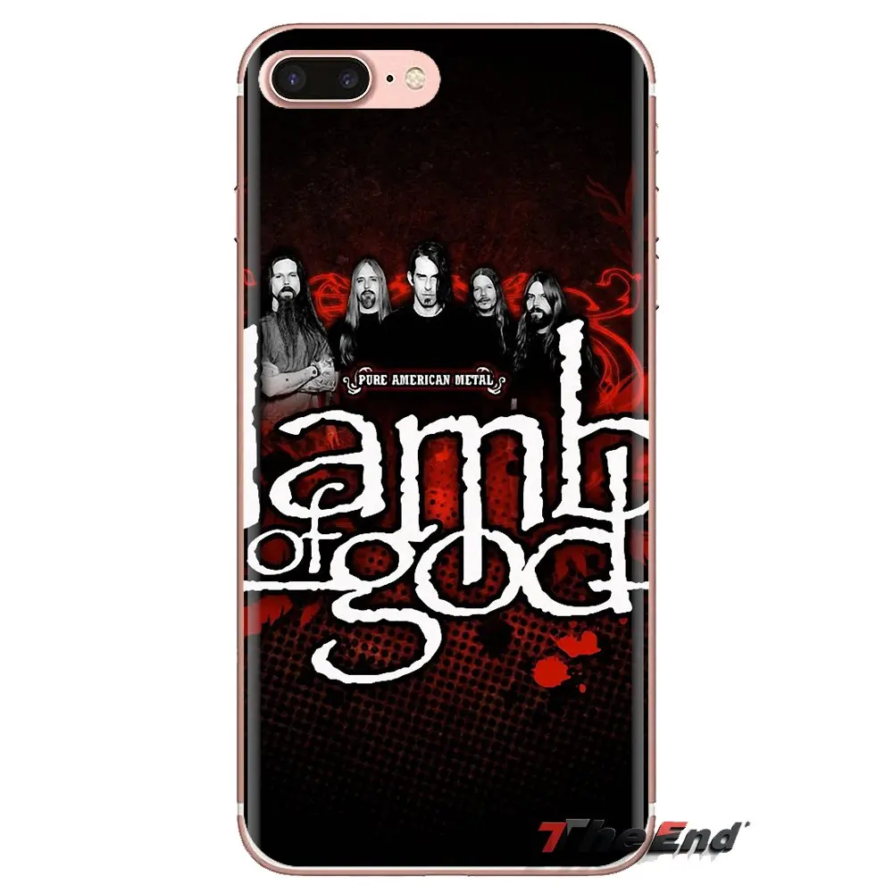 Для LG Spirit Motorola Moto X4 E4 E5 G5 G5S G6 Z Z2 Z3 G2 G3 C Play Plus Mini music Lamb Of God мягкие прозрачные чехлы |
