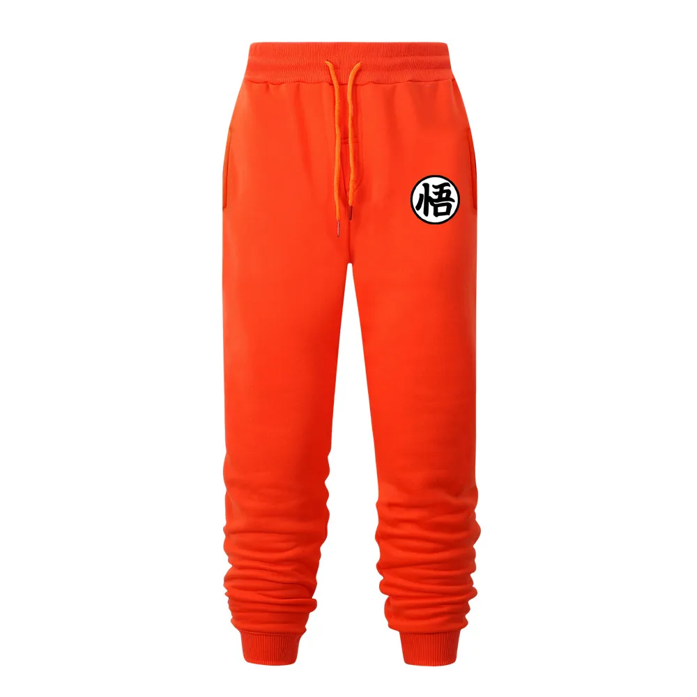 Brand fitness men Sweatpants trousers Sports clothes high quality Joggers Sweat Pants Japan Anime Goku Print Hip Hop Streetwear