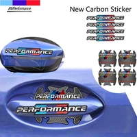 carbon 4pcs m power car door handle scratches sticker for bmw f47 f25 f97 f26 f15 f85 f16 f86 m3 m4 m5 x3 x4 x5 x6 x2 x7 g07 m3