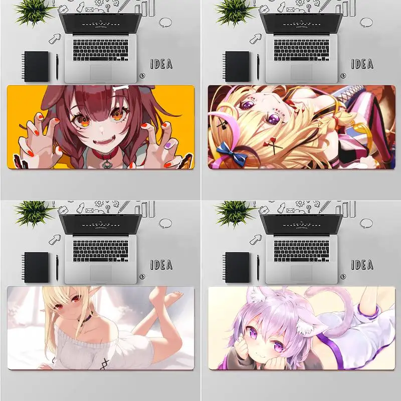 

Zororong Hololive, Аниме Коврик для мыши, Настольный коврик для ПК, ноутбука, IPAD, ноутбука, резиновая деталь