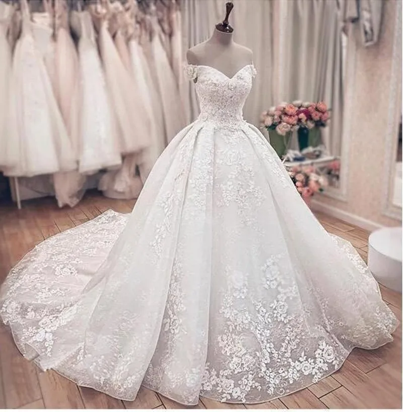

Винтажное бальное платье с аппликацией в виде сердечка, свадебное платье с бисером, кружевное платье 2020, vestidos de novia