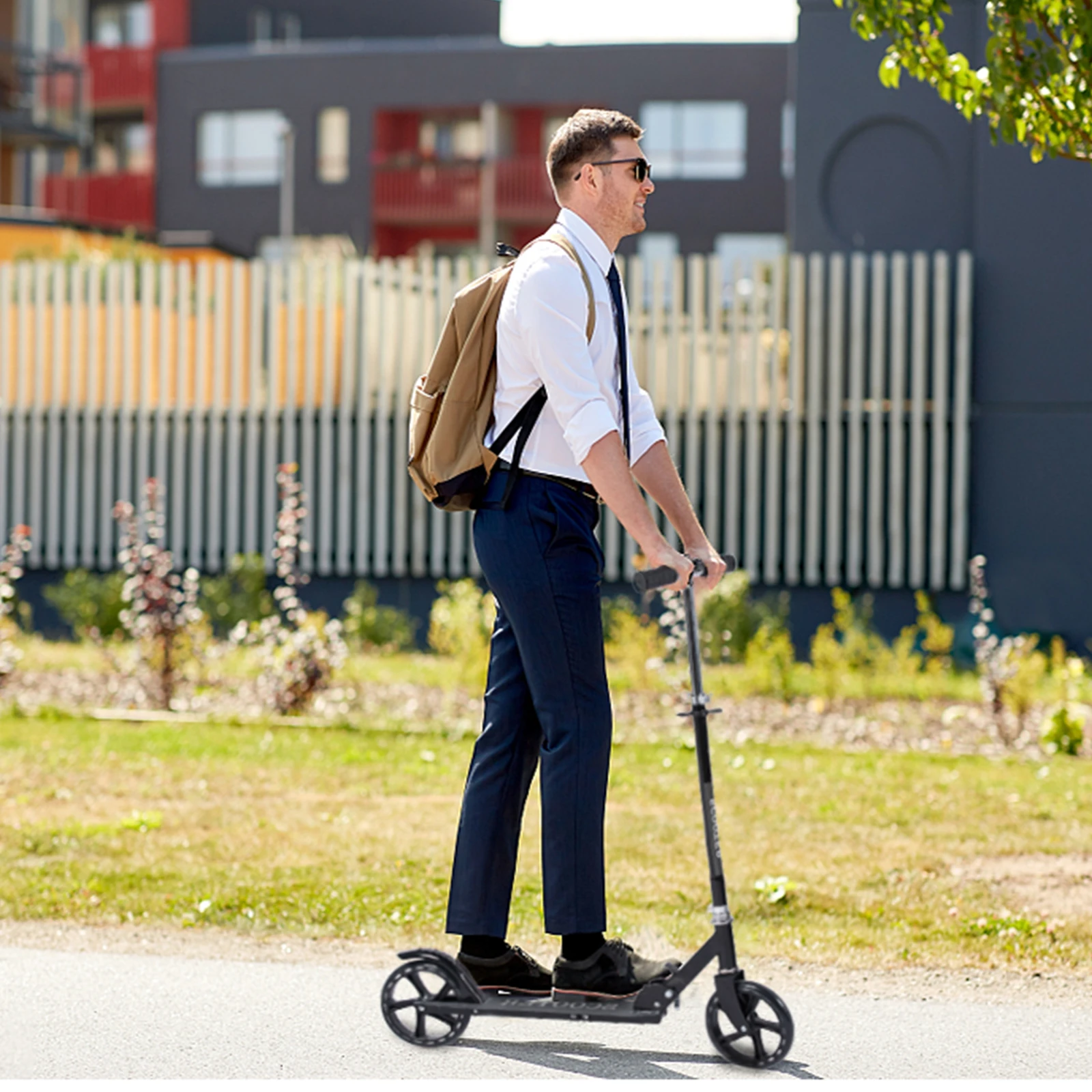 Скутер SYMOMOK для взрослых и детей складной 2-х колесный скутер складные ручки