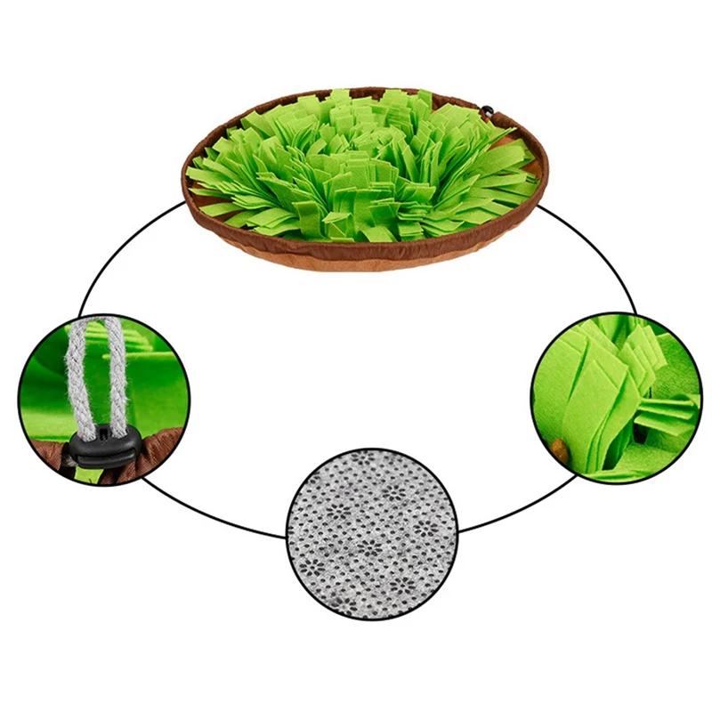 Коврик для домашних животных собак обнаружение еды обучение одеяло не удушит