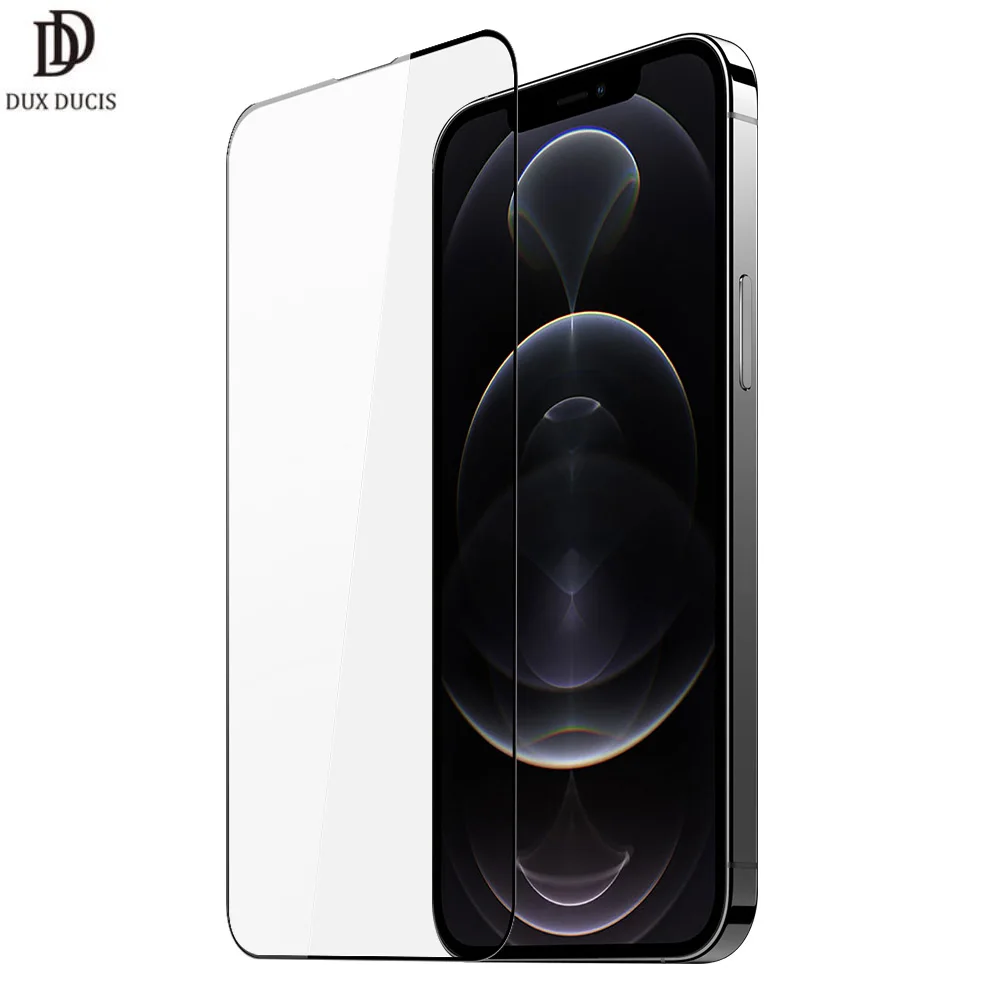 

DUX DUCIS For iPhone 13 12 13 12 Pro Max HD Tempered Glass Film FULL Screen Anti-Fingerprint HD Clear Sensitive to Touch 0.33MM