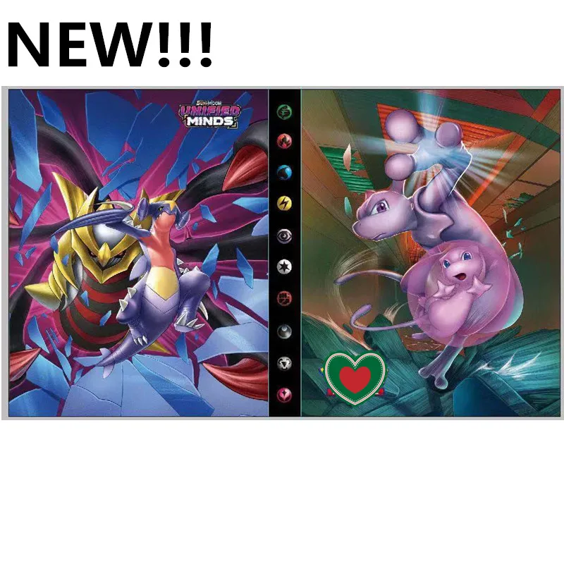 Новая серия 240 шт Аниме Pokemones карты держатель Альбом коллекции игрушки для детей |