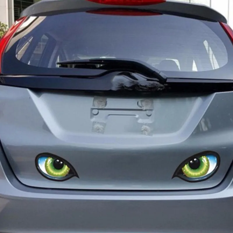 Автомобильные наклейки s 3D стерео отражающие кошачий глаз автомобильные