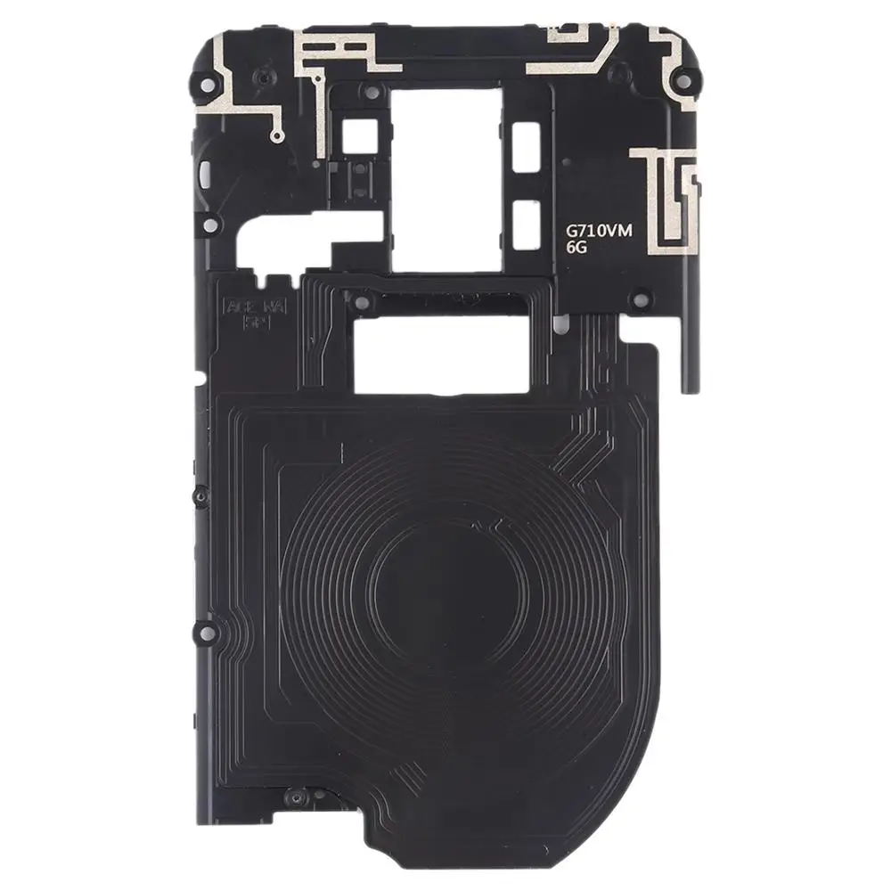 Задняя рамка корпуса с катушкой NFC для LG G7 ThinQ / G710 G710EM G710PM G710VMP | Мобильные телефоны